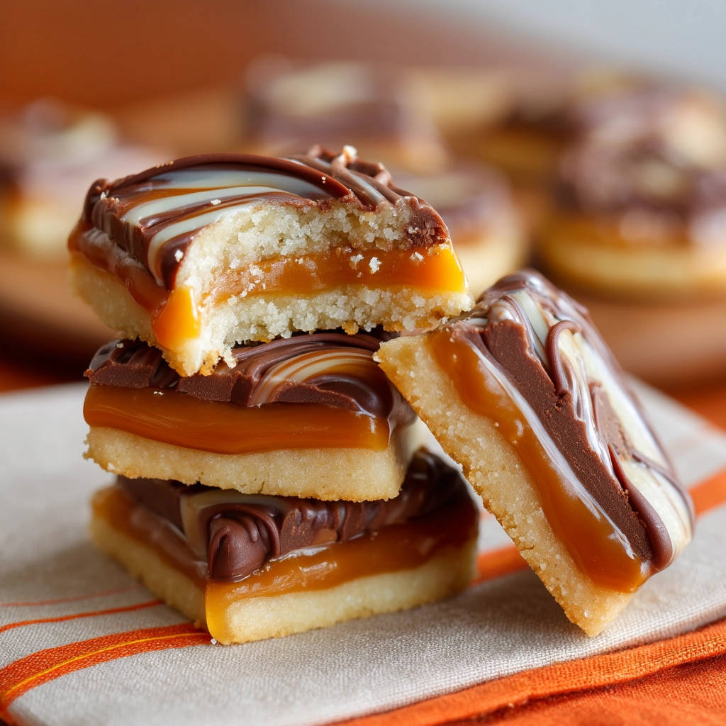 Caramel Swirl Cookie Bars: Soft Caramel Bliss - recipe image
