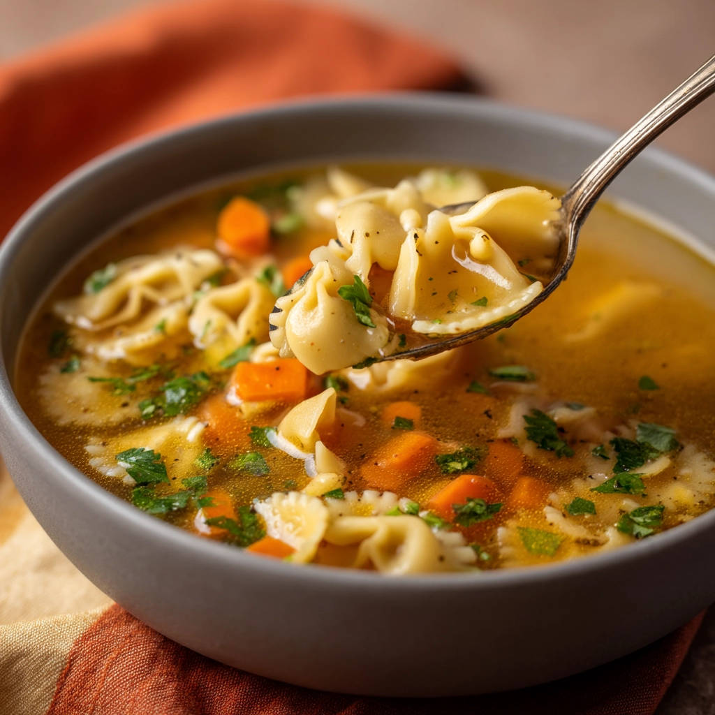 Chicken Noodle Soup: Say Goodbye to Mushy Pasta! - recipe image