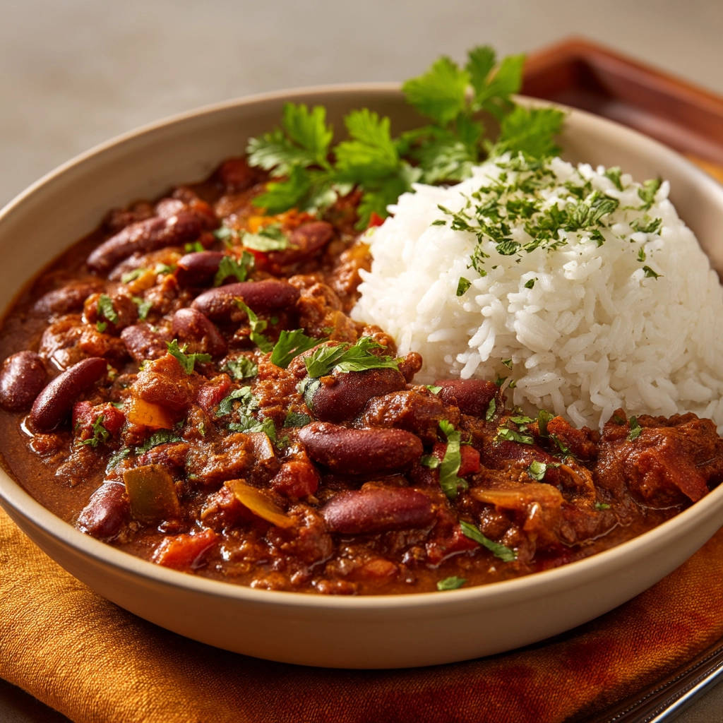 Classic Red Beans and Rice: Thick & Flavorful - recipe image