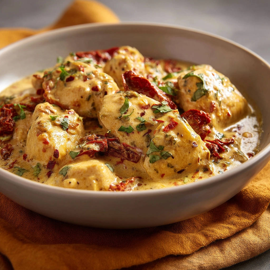 Creamy Sun-Dried Tomato Chicken: Never Watery! - recipe image