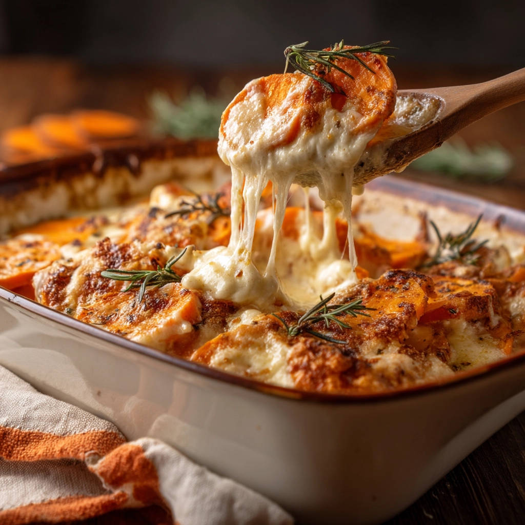 Creamy Sweet Potato Gratin (Guaranteed Tender Every Time) - recipe image