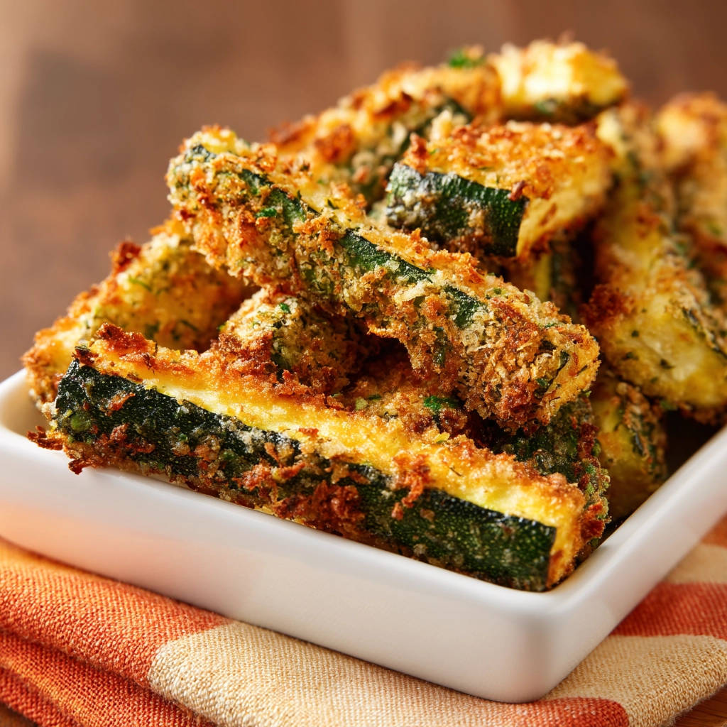 Crispy Baked Zucchini Fries: Never Soggy! - recipe image