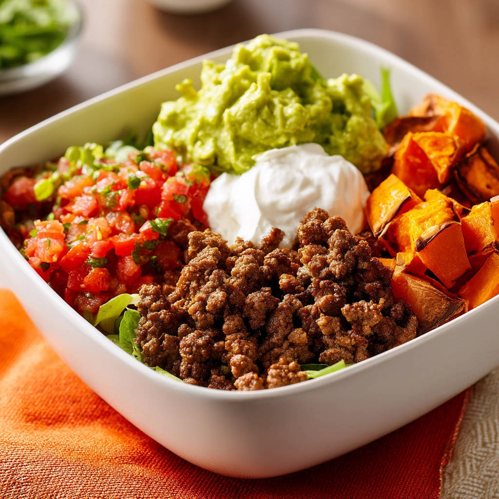 Deconstructed Taco Bowl: Flavor Fiesta! - recipe image