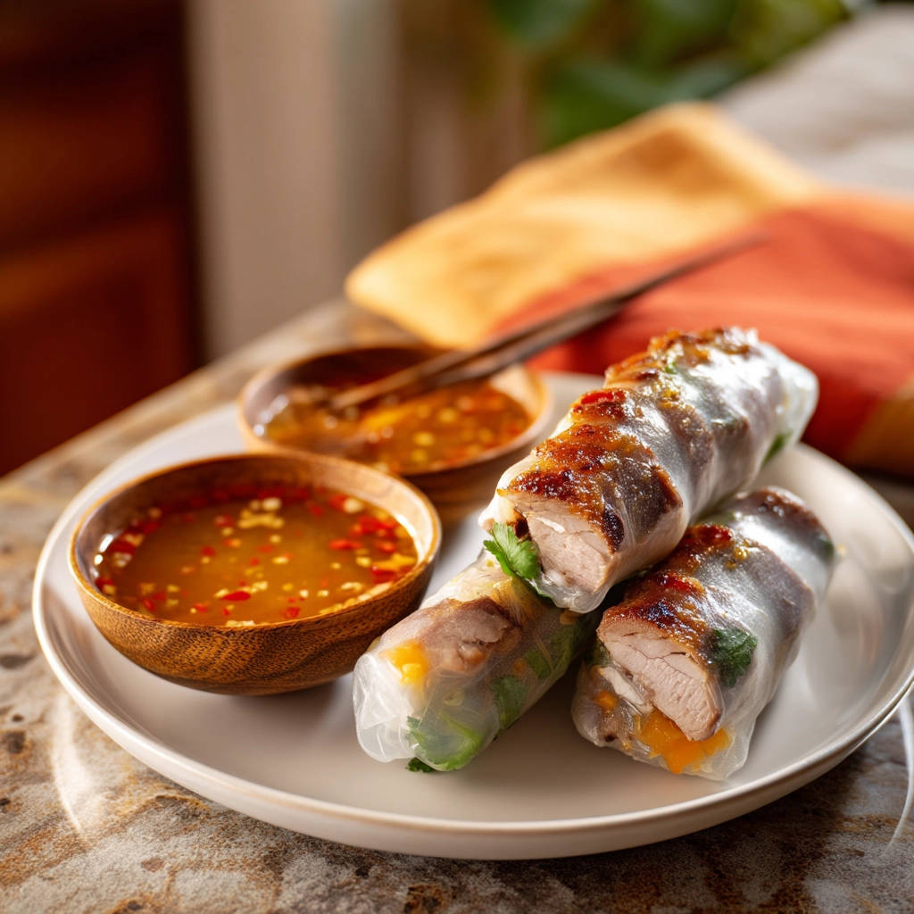 Fresh Spring Rolls (That Actually Hold Together!) - recipe image
