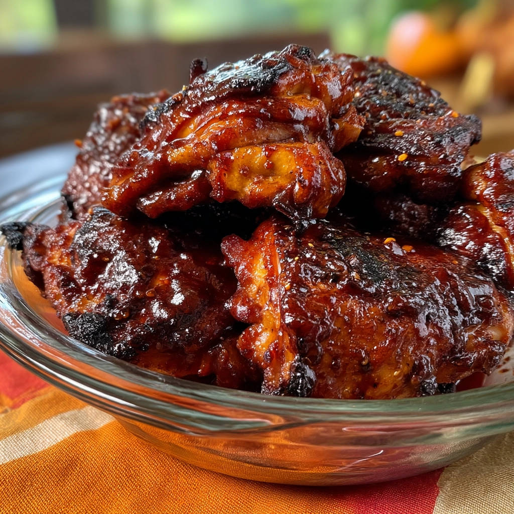 Glazed Chicken Thighs: Flavor-Packed Perfection! - recipe image