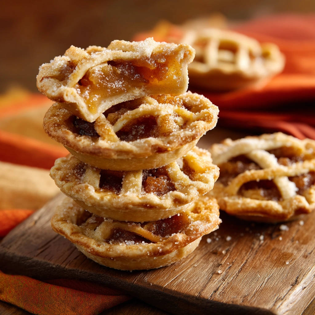Mini Apple Pie Bites: No More Soggy Bottom! - recipe image