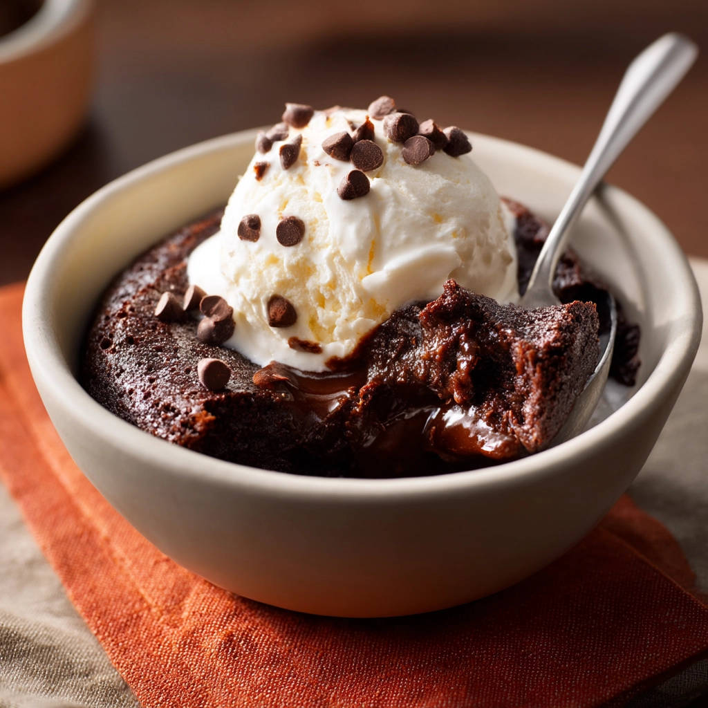 Molten Chocolate Lava Cake: Fluffy Perfection - recipe image