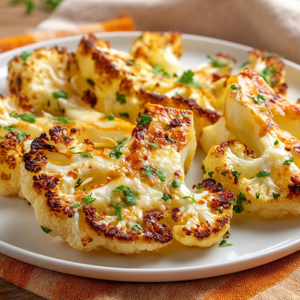 Roasted Cauliflower Steaks: Perfect Browning! - recipe image