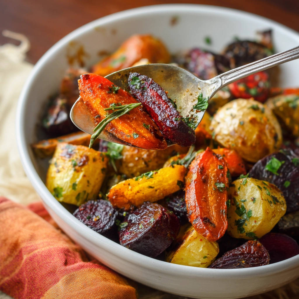 Roasted Root Vegetables: The Perfect Side Dish - recipe image