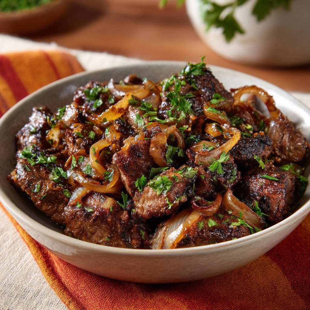 Braised Beef with Caramelized Onions: Guaranteed Tender! - recipe image