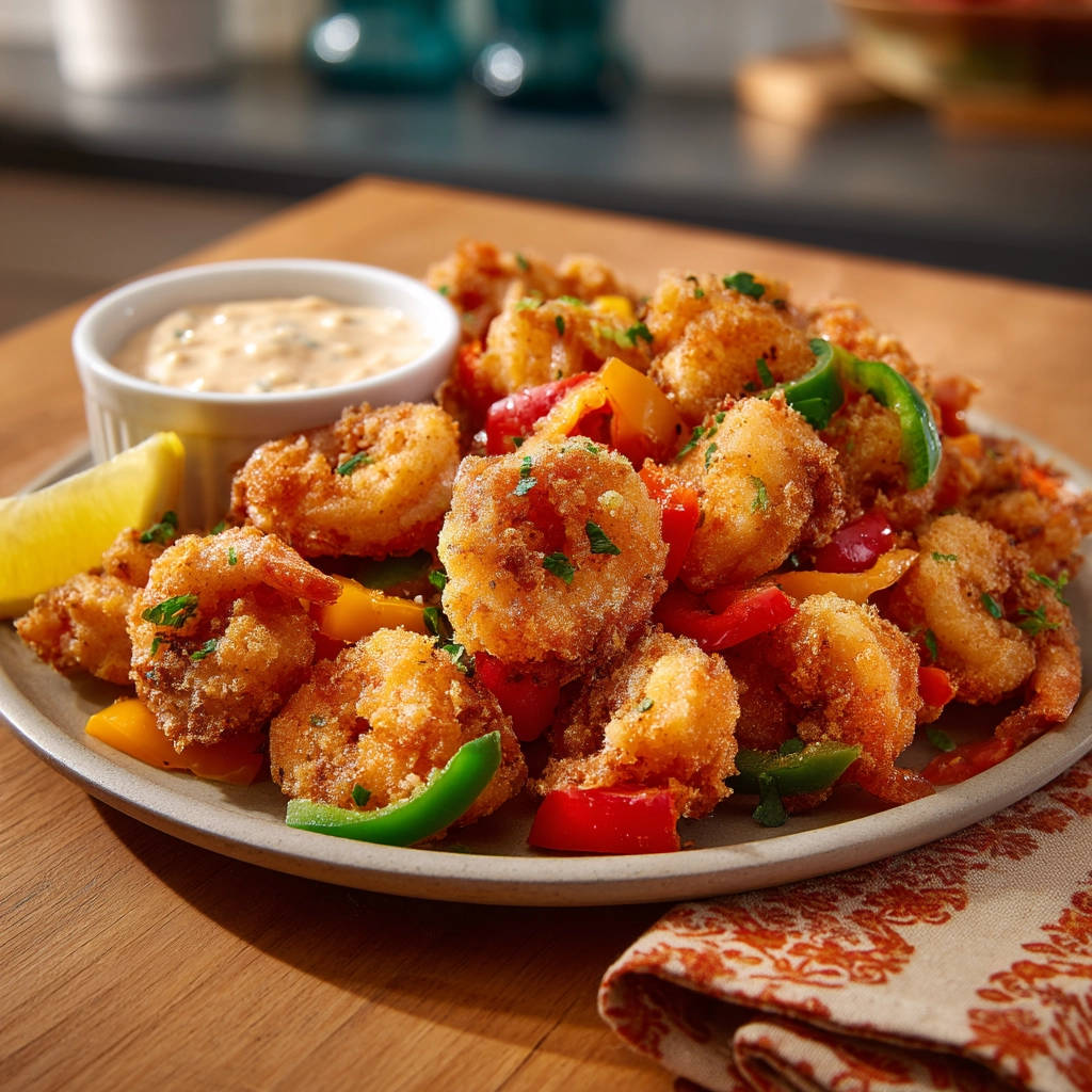 Crispy Fried Shrimp with Peppers: The Ultimate Recipe - recipe image
