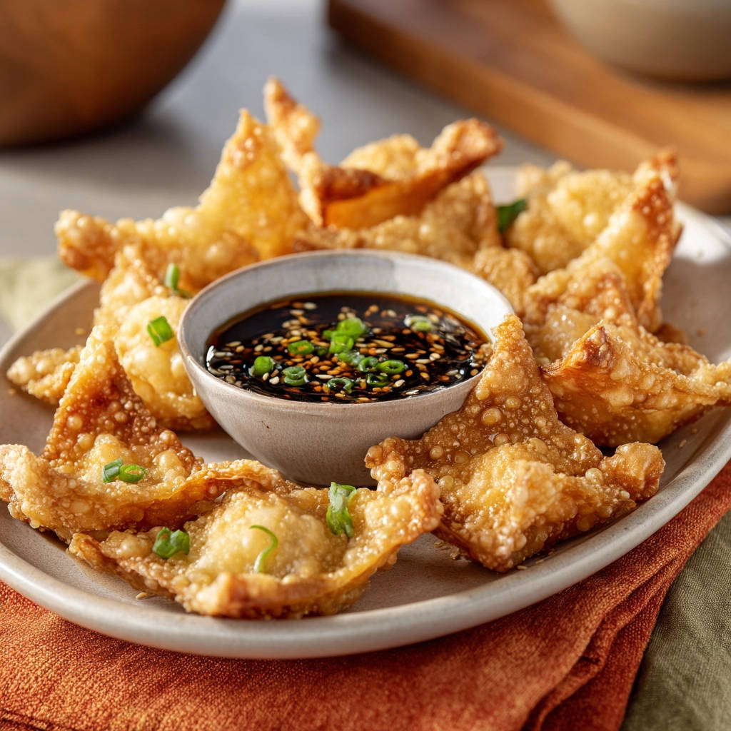 Crispy Fried Wontons: Perfectly Crunchy Every Time - recipe image