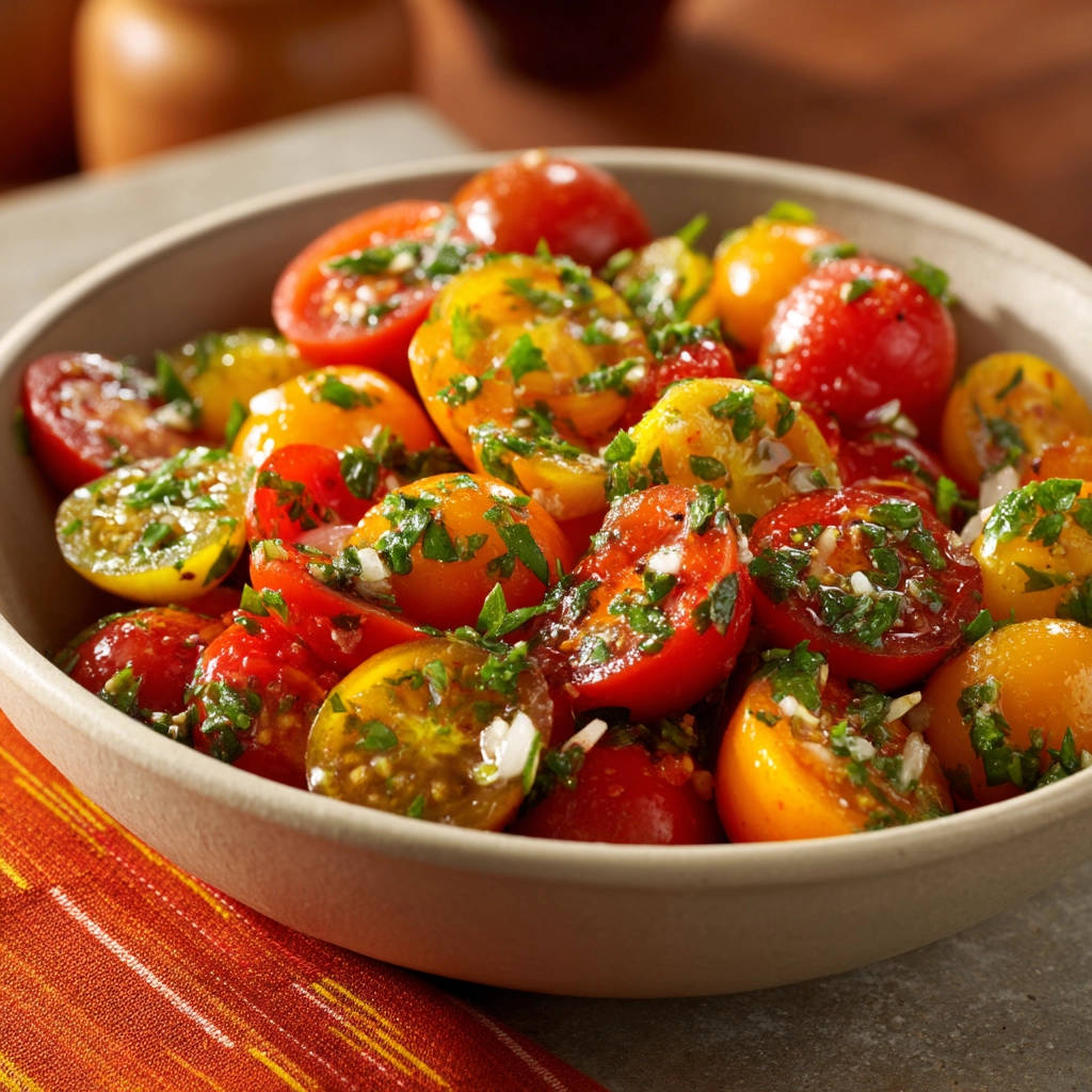 Fresh Tomato Salad: No More Watery (My Secret Trick) - recipe image