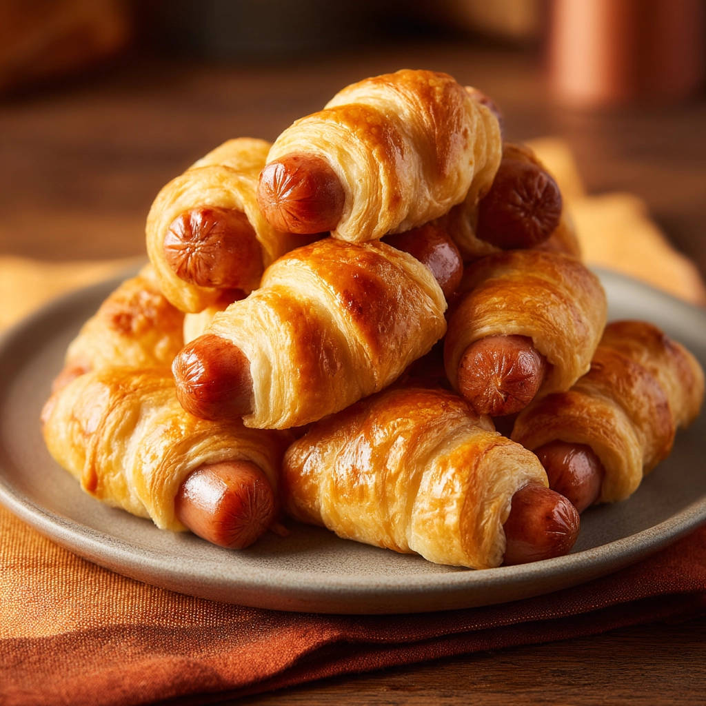 Golden Pigs in a Blanket: Get That Perfect Golden Finish! - recipe image