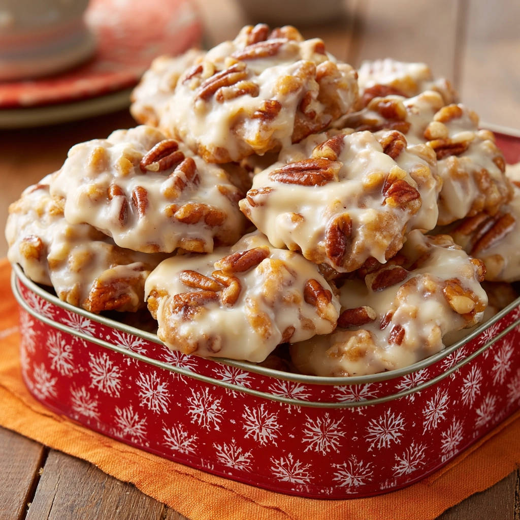 Pecan Cluster Cookies: 1 Trick for Perfect Set - recipe image