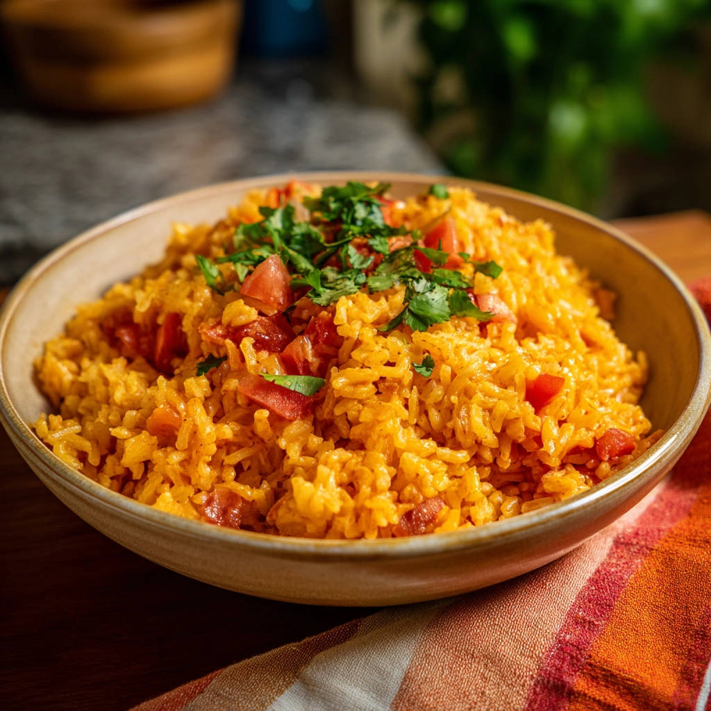 Simple Mexican Rice (Guaranteed Fluffy Every Time!) - recipe image