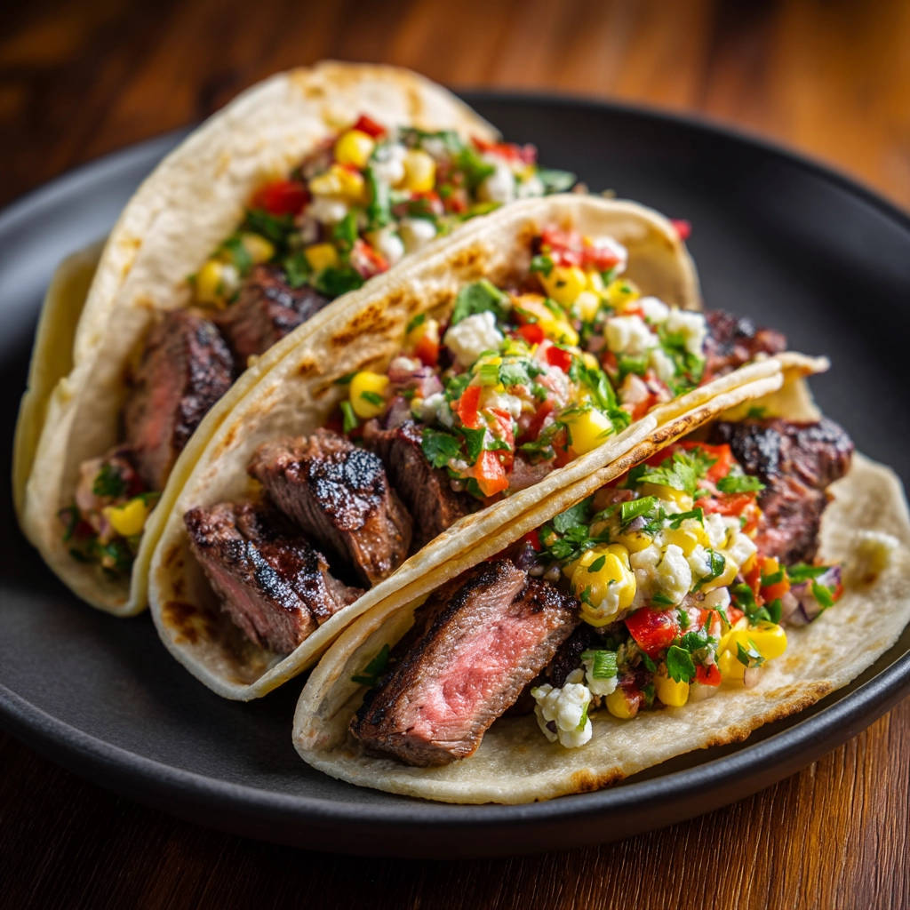 Steak Tacos: Juicy & Tender (No More Dry Steak!) - recipe image