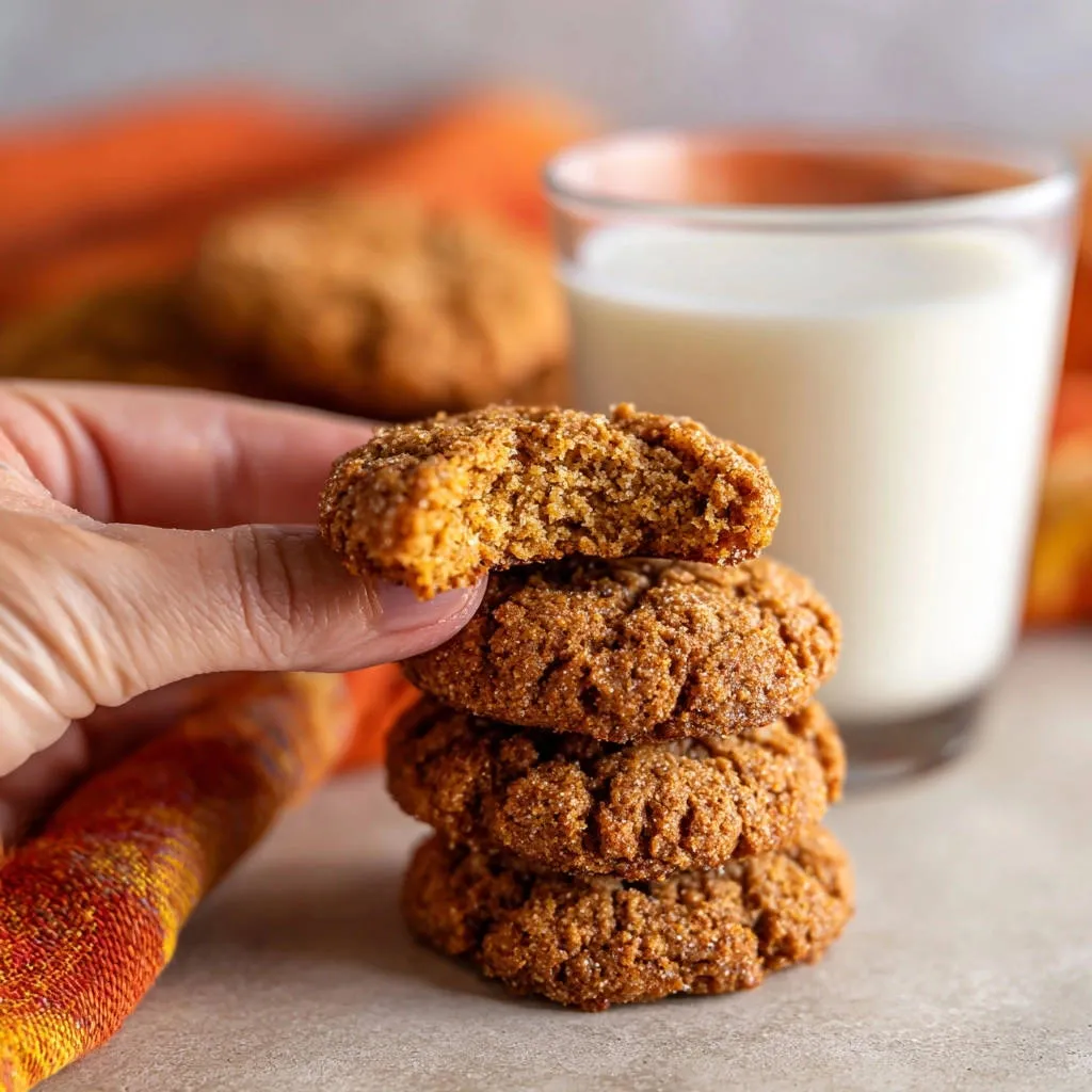 Amazing Chewy Spiced Molasses Cookies - recipe image
