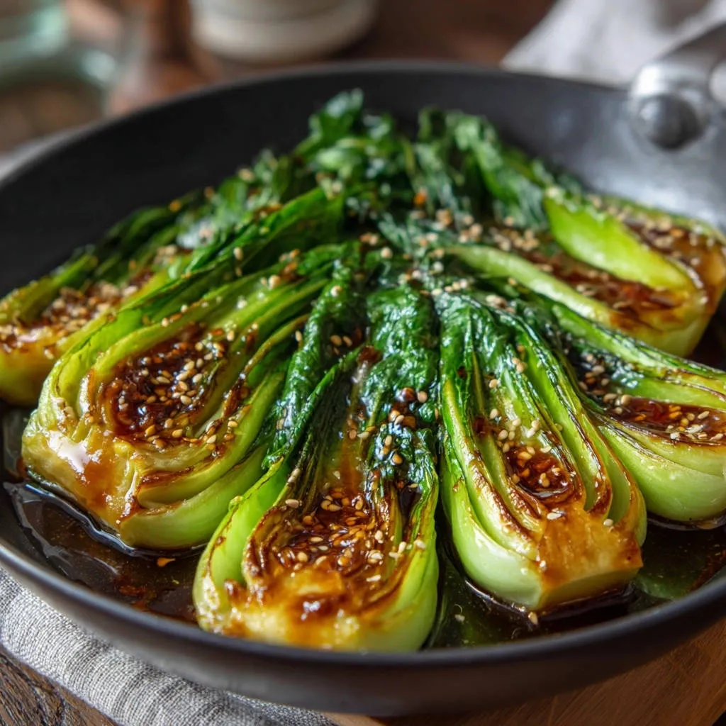 Stir-Fried Baby Bok Choy: Perfect Texture Every Time! - recipe image