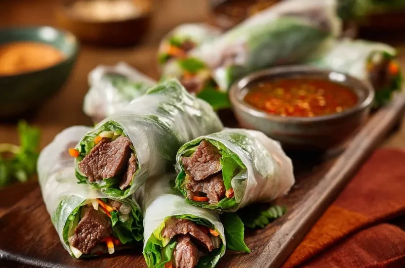 Beef Summer Rolls