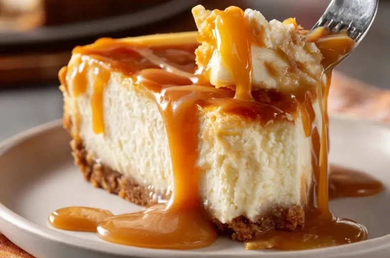 Classic Caramel Cheesecake