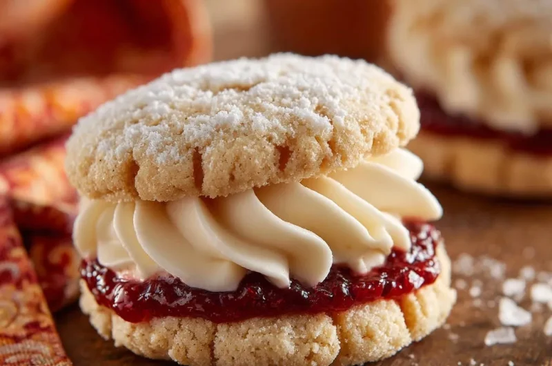 Classic Jam Sandwich Cookies