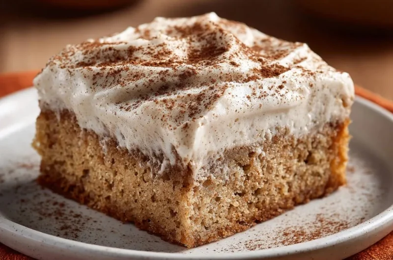 Classic Spiced Cake with Cream Cheese Frosting