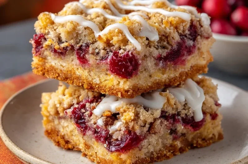 Cranberry Crumb Bars