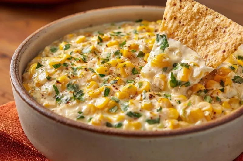 Creamy Skillet Corn Dip