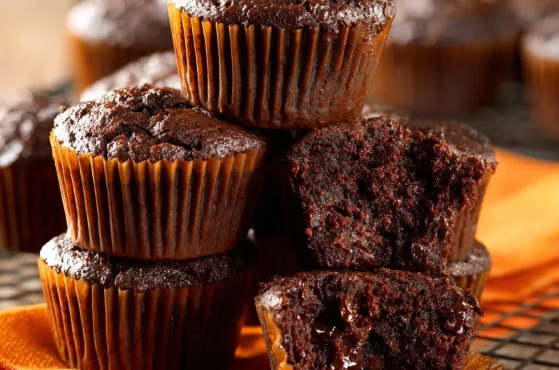 Deep Chocolate Muffins