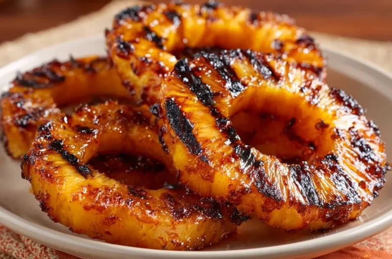 Grilled Pineapple Rings