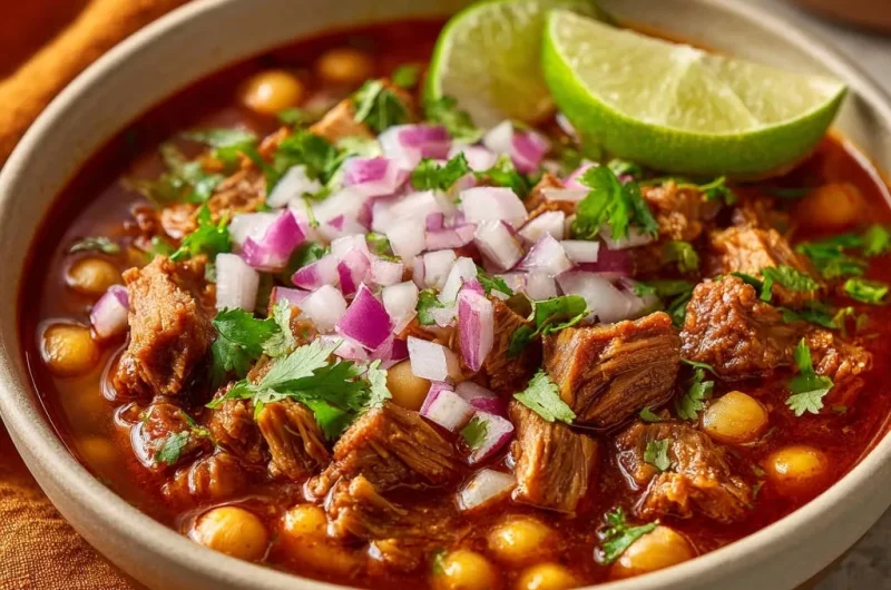 Hearty Beef & Chickpea Stew