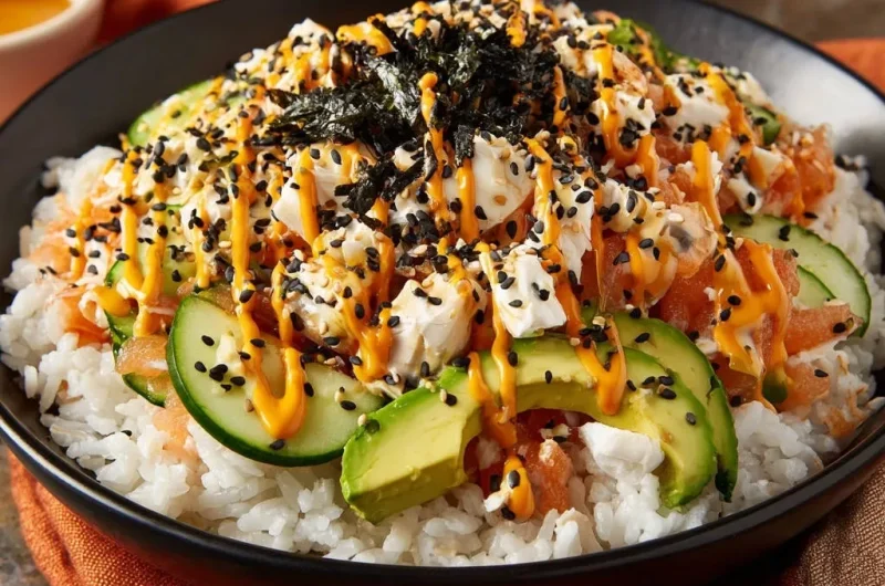 Perfect Salmon Poke Bowl