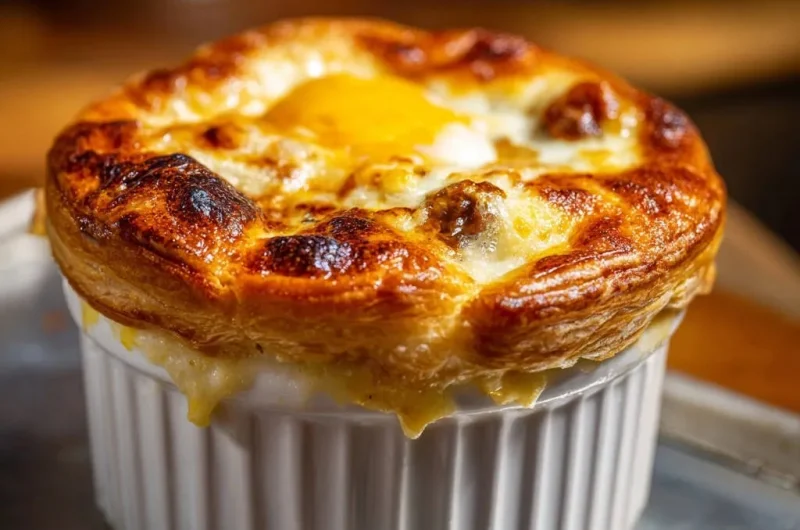 Baked Egg and Sausage