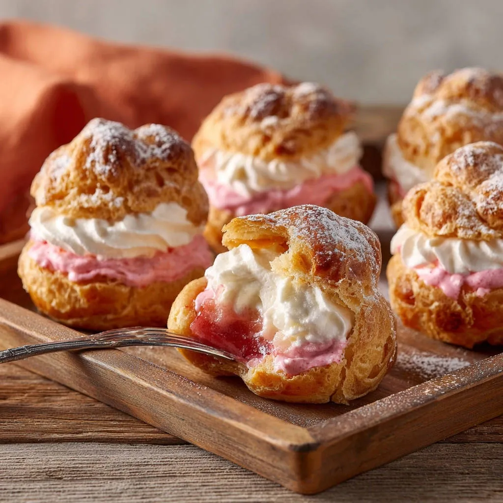 Classic Cream Puffs: Master the Airy, Fluffy Secret - recipe image