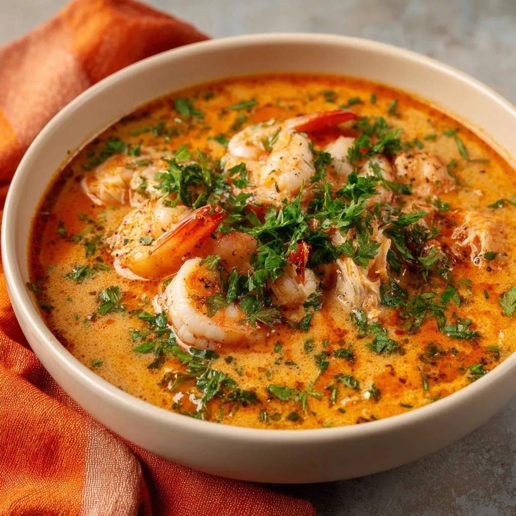 Creamy Shrimp Stew: The Secret to Never-Rubbery Perfection - recipe image