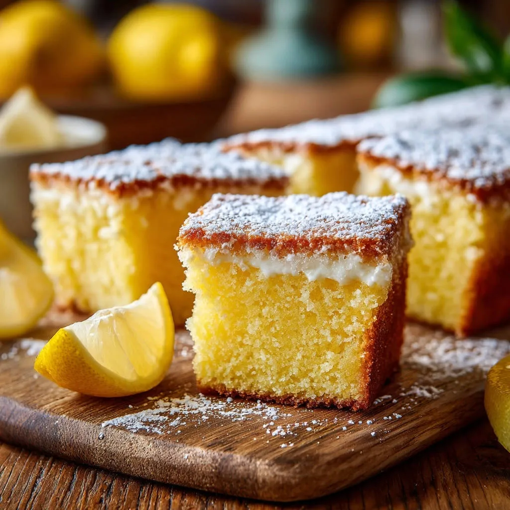 Lemon Cake: The Secret to Unbelievably Moist Perfection - recipe image