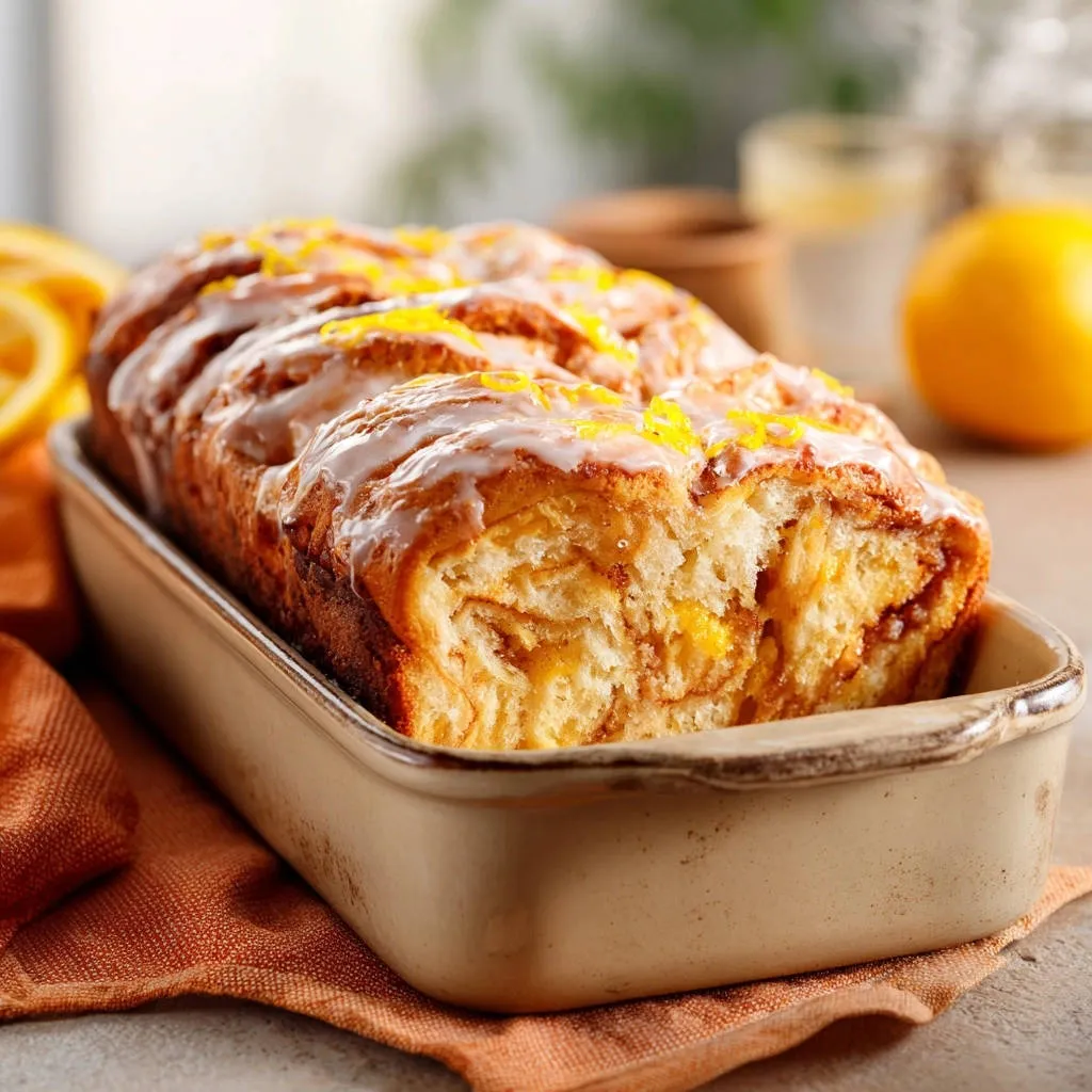 Lemon Cream Cheese Pull-Apart Bread: The Secret to Perfect Pulls - recipe image