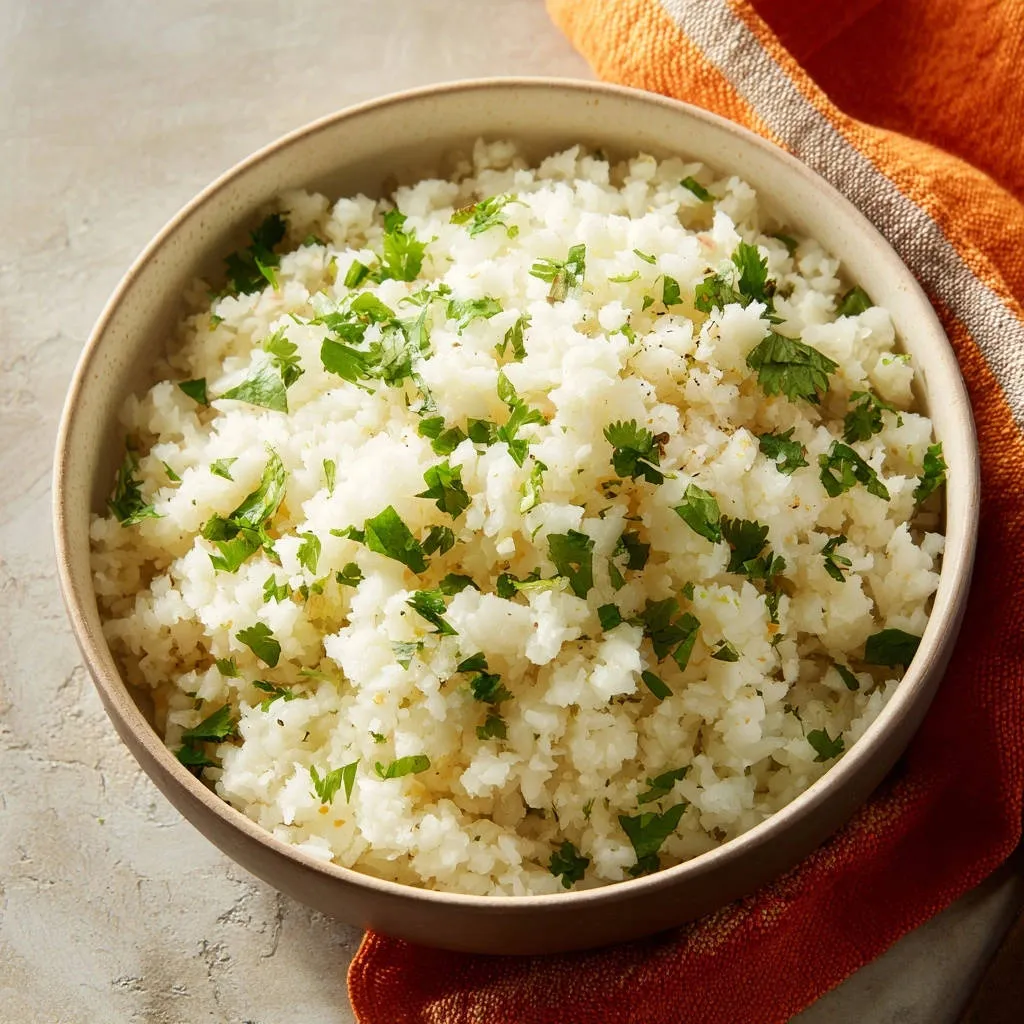 Perfect Fluffy Cilantro Lime Cauliflower Rice: No More Mushy Mess! - recipe image