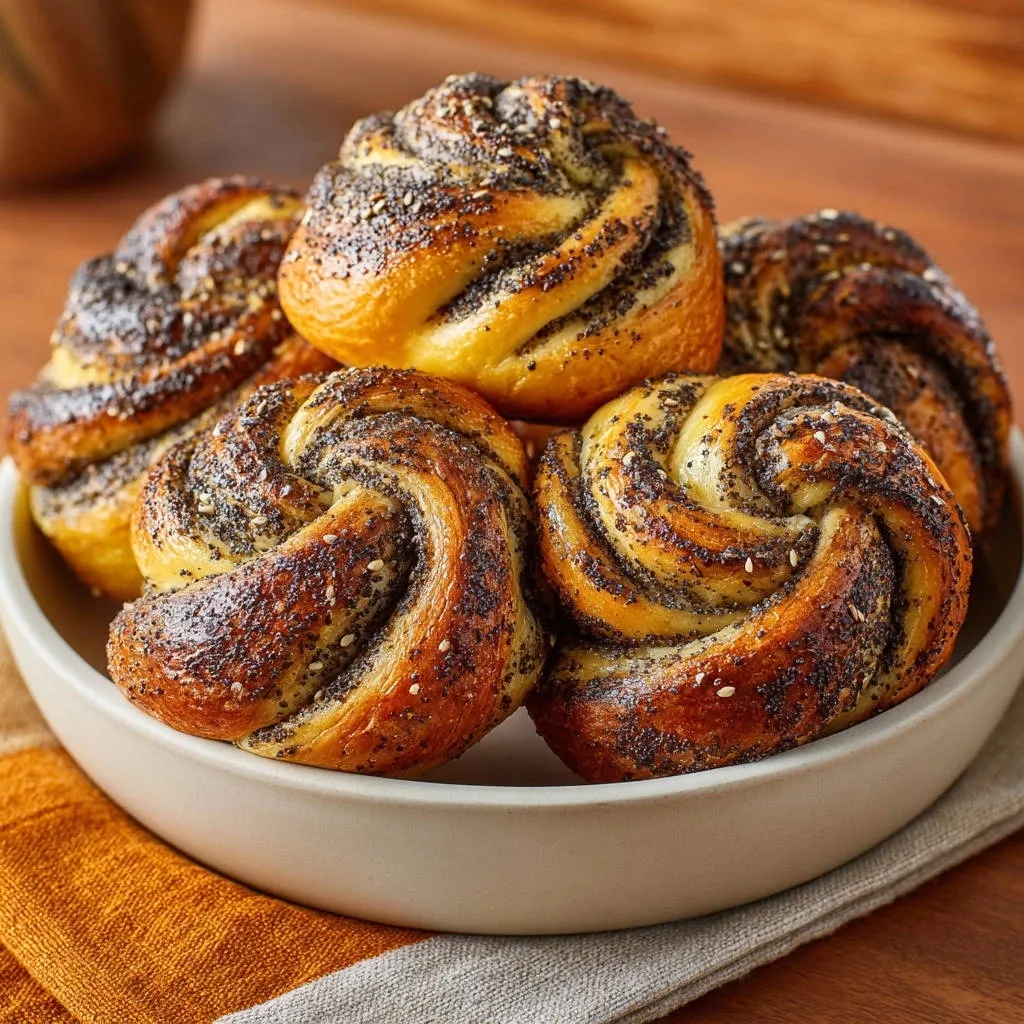 Sweet Poppy Seed Swirls: Perfectly Moist & Tender Every Time - recipe image