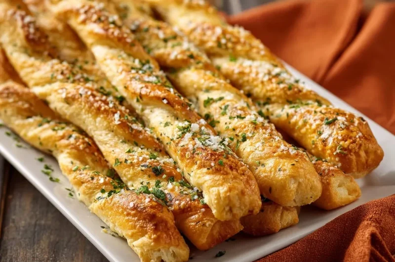 Cheesy Garlic Breadsticks