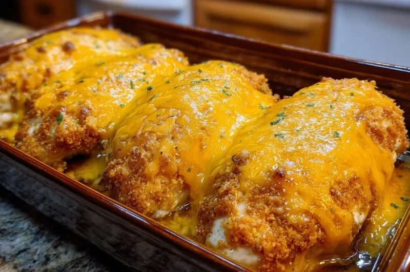 Cheesy Golden Chicken Bake