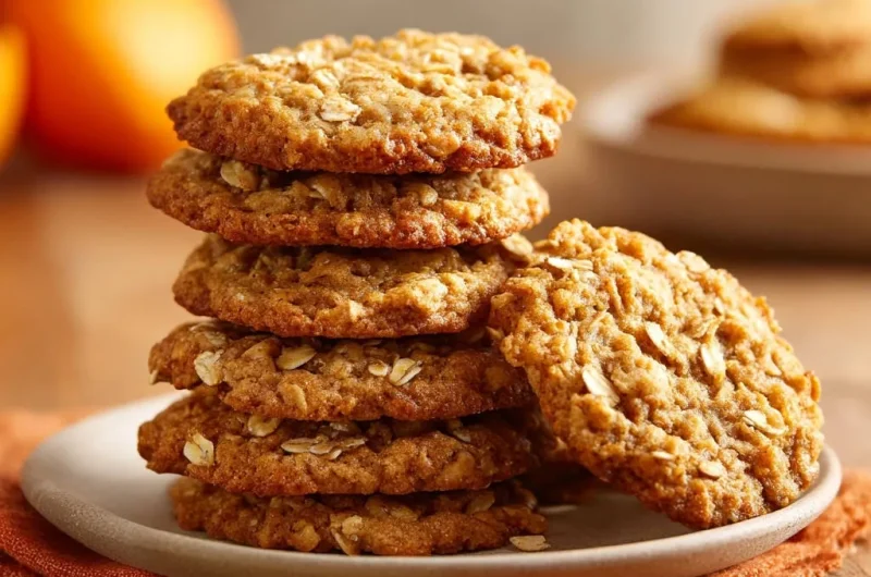 Chewy Oatmeal Cookies