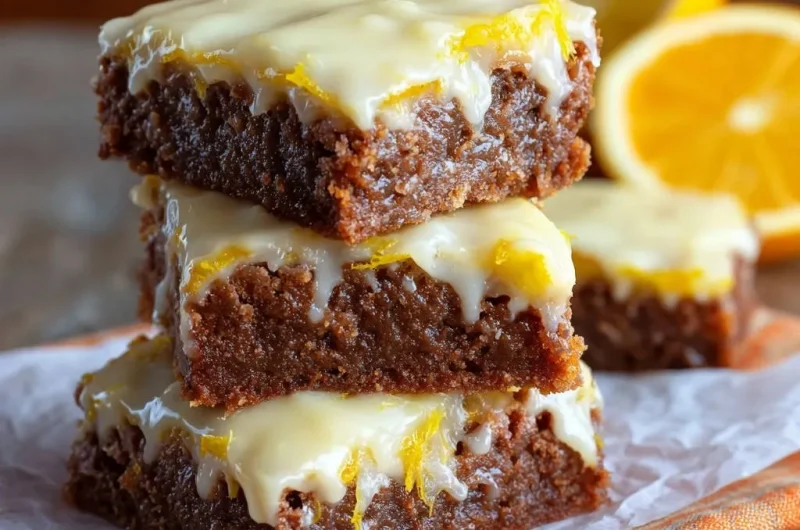 Classic Chocolate Lemon Bars