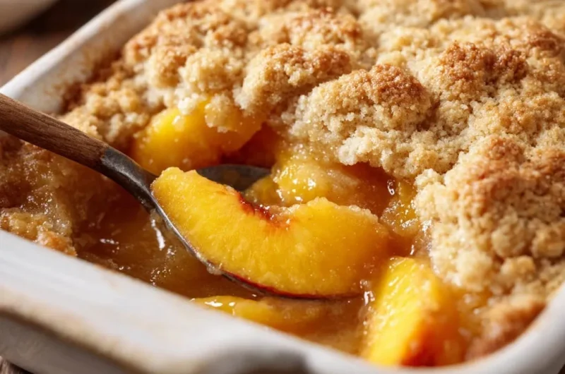 Classic Peach Crumble