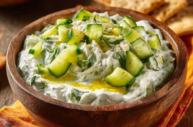 Creamy Cucumber Yogurt Dip