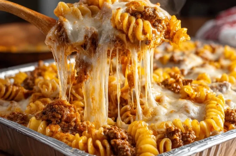 Easy Cheesy Baked Rotini