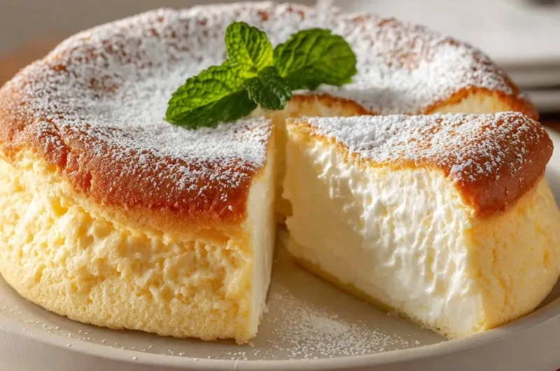 Fluffy Japanese Souffle Cheesecake
