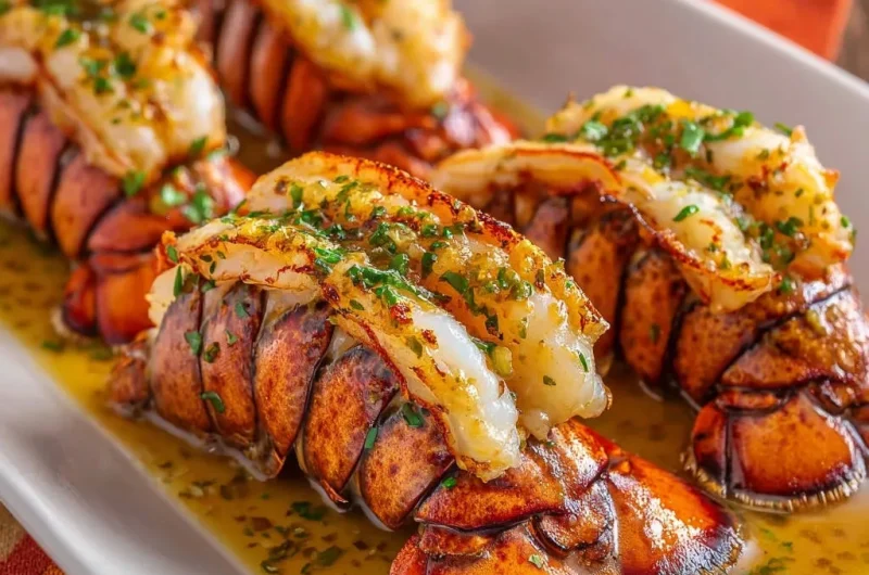 Garlic Herb Lobster Tails