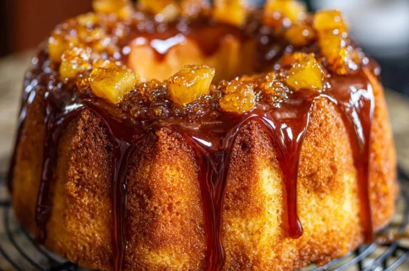 Golden Caramel Bundt Cake